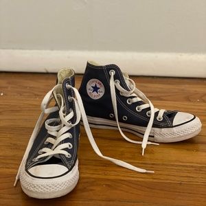 Hightop Converse Navy Blue Women's 5.5